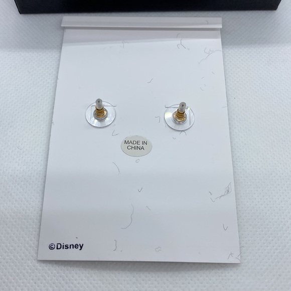 Disney X Baublebar Gold Rainbow Rhinestone Minnie Mouse Earrings - Picture 4 of 7